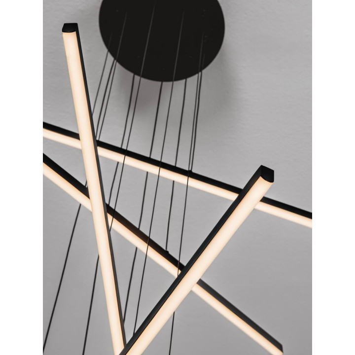 LUCES CENVIRO LE45449 lampa wisząca LED dynamiczna forma