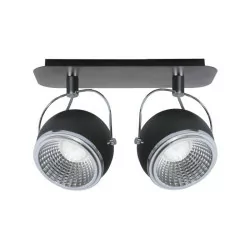 SPOT LIGHT BALL 2x5W LED BLACK 5009284