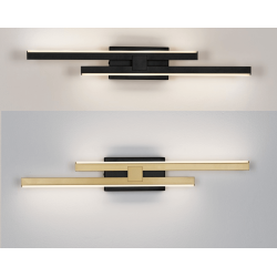 LUCES FELVIRA LE45466/7 LED wall lamp 3200K 12W black, gold