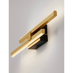 LUCES FELVIRA LE45466/7 LED wall lamp 3200K 12W black, gold