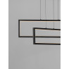 LUCES ANZELIO LE45474 LED pendant lamp 2 rectangular frames