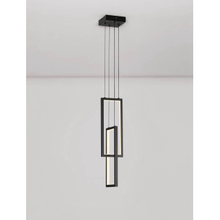 LUCES ANZELIO LE45475 lampa wisząca LED 37W czarna nowoczesna