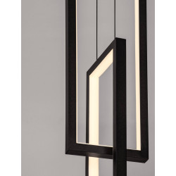 LUCES ANZELIO LE45475 LED pendant lamp 37W black modern