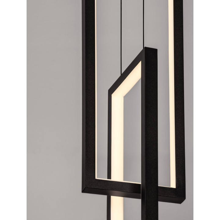 LUCES ANZELIO LE45475 LED pendant lamp 37W black modern