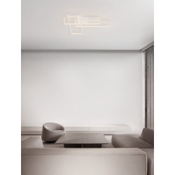 LUCES DENVERA LE45477/8 lampa sufitowa LED geometryczna forma