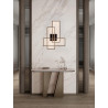 LUCES DENVERA LE45477/8 lampa sufitowa LED geometryczna forma