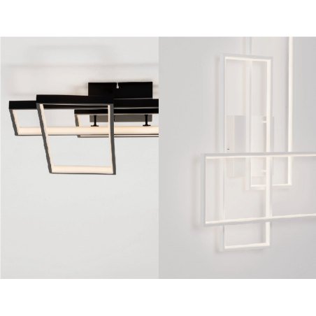 LUCES DENVERA LE45477/8 LED ceiling lamp geometric shape LUCES DENVERA LE45477/8 LED ceiling lamp geometric shape
