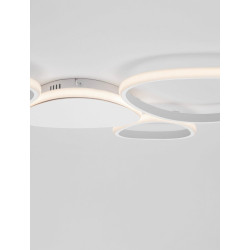 LUCES ALONTRA LE45499/45500 lampa sufitowa LED 2 rozmiary