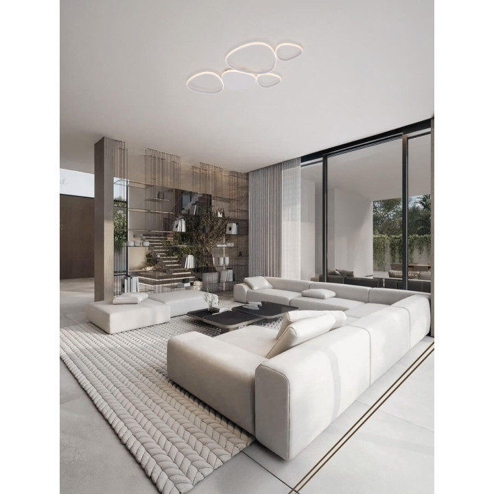 LUCES ALONTRA LE45499/45500 lampa sufitowa LED 2 rozmiary