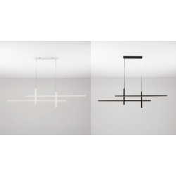 LUCES FORENZO LE45481/2 LED pendant lamp 3200K white black