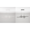 LUCES FORENZO LE45481/2 lampa wisząca LED 3200K biała czarna