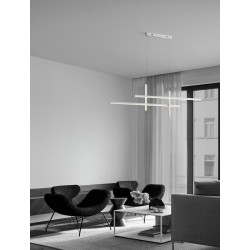 LUCES FORENZO LE45481/2 lampa wisząca LED 3200K biała czarna
