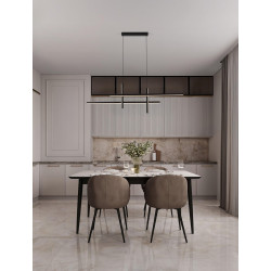 LUCES FORENZO LE45481/2 lampa wisząca LED 3200K biała czarna