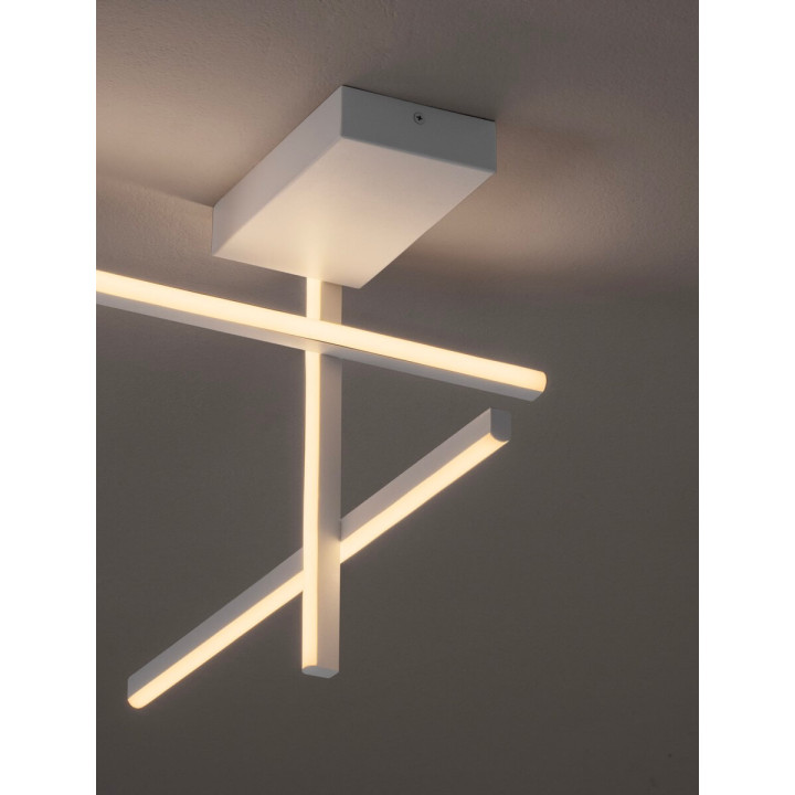 LUCES ZAMERCA LE45483/4 LED ceiling lamp 3200K white black