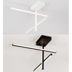 LUCES ZAMERCA LE45483/4 LED ceiling lamp 3200K white black