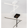 LUCES ZAMERCA LE45483/4 lampa sufitowa LED 3200K biały czarny