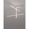 LUCES ZAMERCA LE45483/4 lampa sufitowa LED 3200K biały czarny