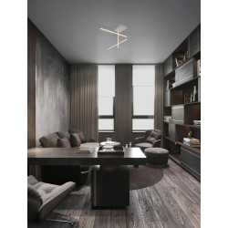 LUCES ZAMERCA LE45483/4 lampa sufitowa LED 3200K biały czarny