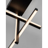 LUCES ZAMERCA LE45483/4 LED ceiling lamp 3200K white black