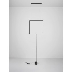LUCES ROVILLA LE45487/8 LED pendant lamp 3000K square