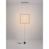 LUCES ROVILLA LE45487/8 LED pendant lamp 3000K square