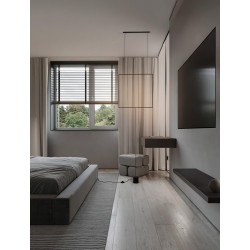 LUCES ROVILLA LE45487/8 LED pendant lamp 3000K square