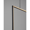 LUCES ROVILLA LE45487/8 LED pendant lamp 3000K square