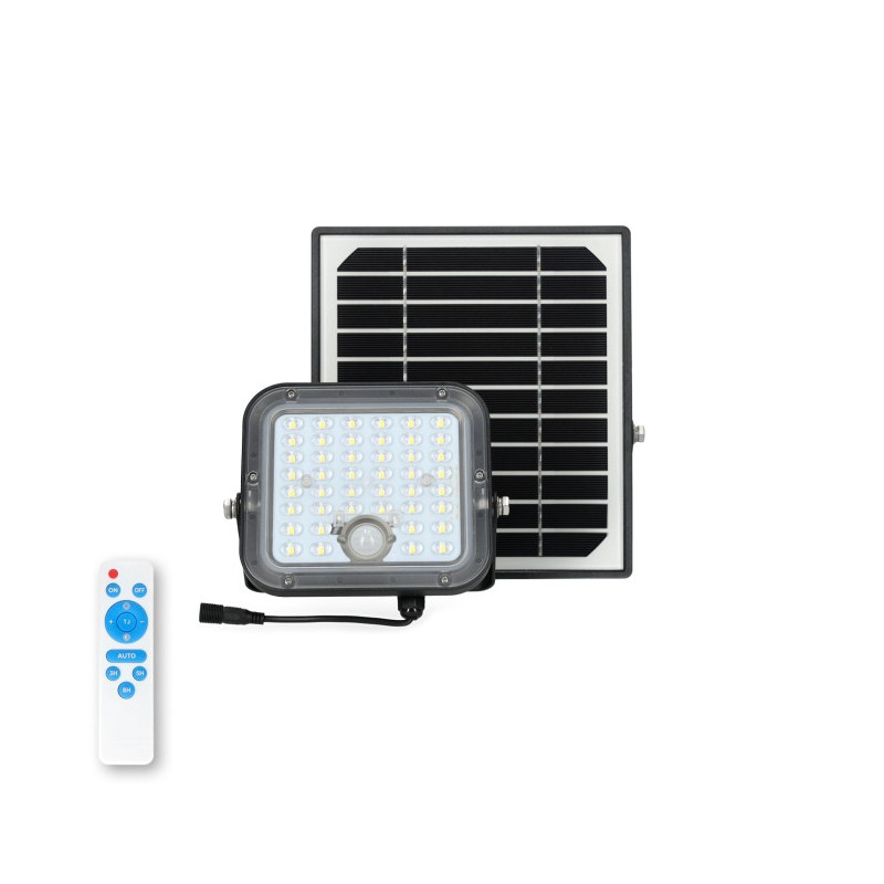 SOLAR naświetlacz solarny LED 10W z czujnikiem + kabel 5m
