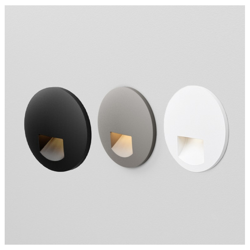AQFORM EMOT round LED kinkiet 26589 okrągła lampka schodowa