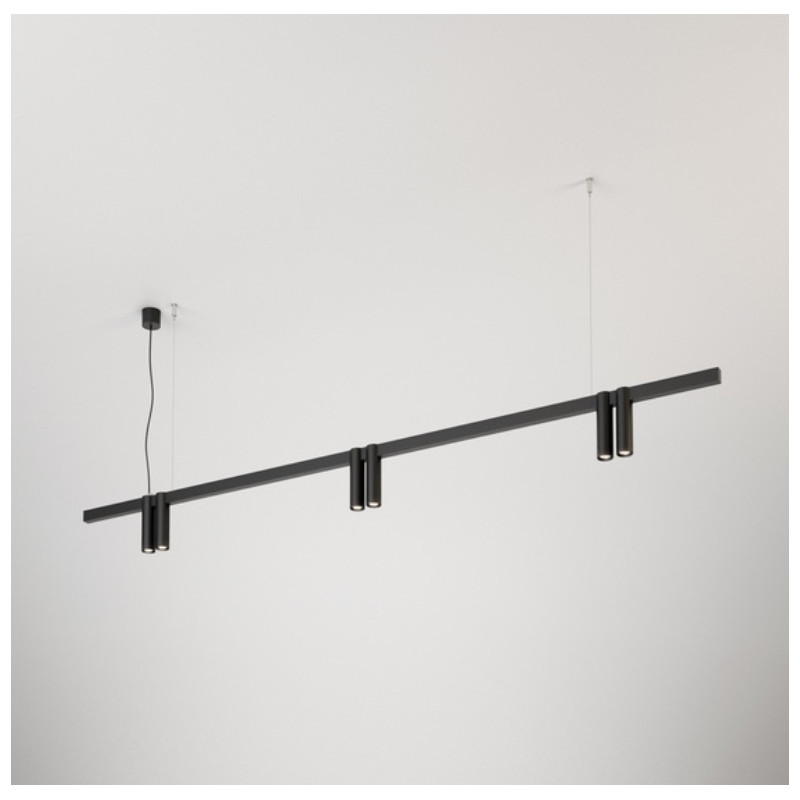 AQFORM PET mini horiz x6 LED suspended 59947 length 180cm