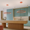 AQFORM RIBBY circle up&down LED lampa wisząca 59963/4/5