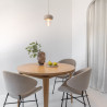 AQFORM KLIVA E27 59941 lampa wisząca 4 kolory żarówka E27