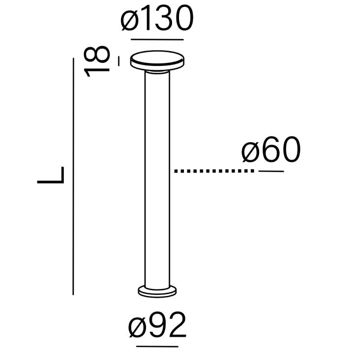 AQFORM MAXI POINT LED exterior upright standing 26577/8/81