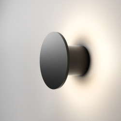 AQFORM MAXI POINT round LED exterior wall lamp 26579 black