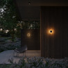 AQFORM MAXI POINT round LED exterior wall lamp 26579 black