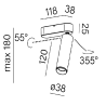 AQFORM PET mini E LED spotlight 16469 accent lighting