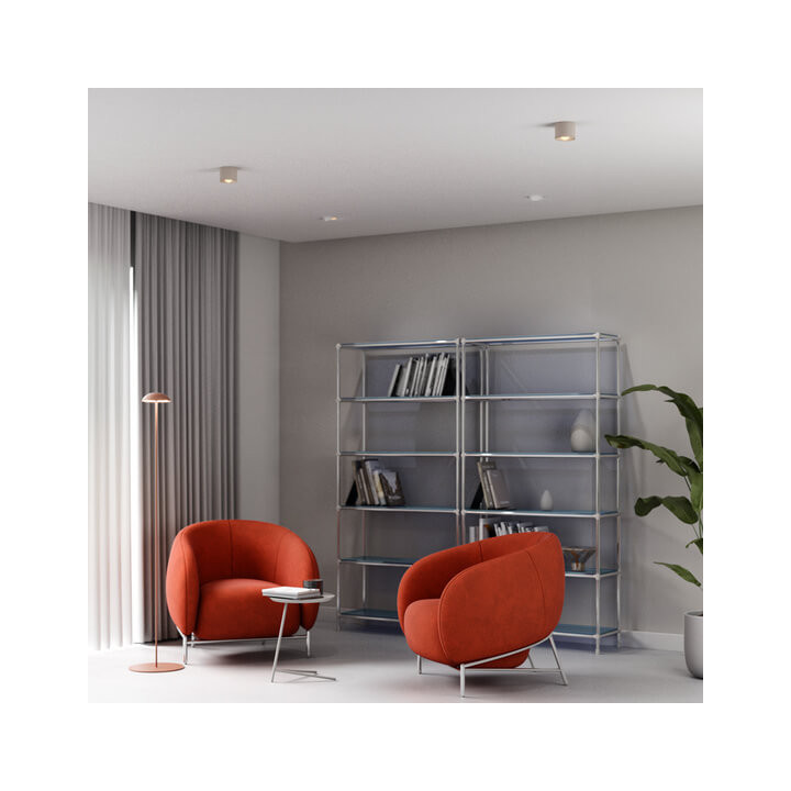 AQFORM QRLED next LED 47050 lampa natynkowa 9cm 4 kolory