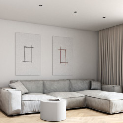 AQFORM HOLLOW GU10 recessed with frame 38054 7.8cm 4 colors