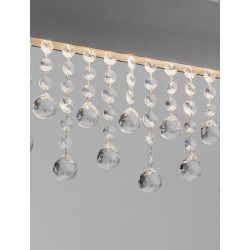 LUCES OLEVIRA LE45145/8 LED pendant lamp 3500K with crystals