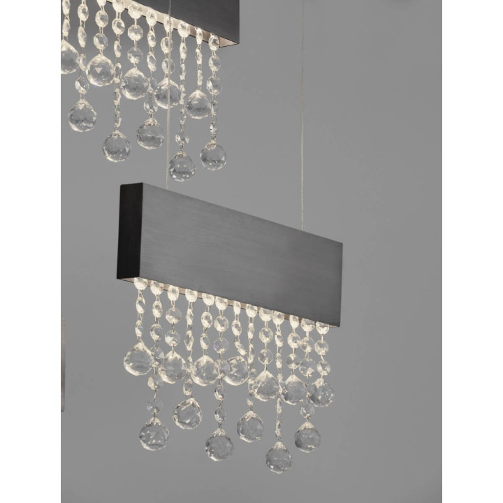 LUCES OLEVIRA LE45146/9 LED pendant lamp 84W 3-bulb