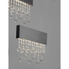 LUCES OLEVIRA LE45146/9 LED pendant lamp 84W 3-bulb