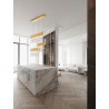 LUCES OLEVIRA LE45146/9 LED pendant lamp 84W 3-bulb