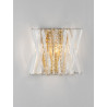 LUCES MELUNTO LE45153 wall lamp E14 gold with crystals