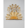 LUCES MELUNTO LE45153 wall lamp E14 gold with crystals