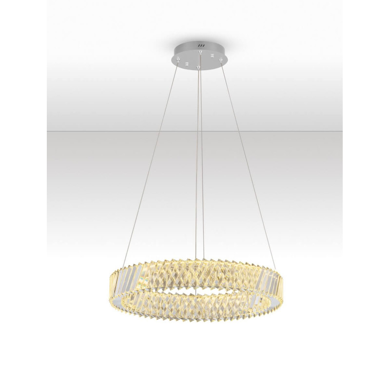 LUCES CANLIRA LE45154 LED pendant lamp 3000K with crystals