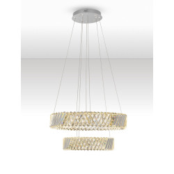 LUCES CANLIRA LE45155 lampa wisząca LED 3000K 2 okręgi