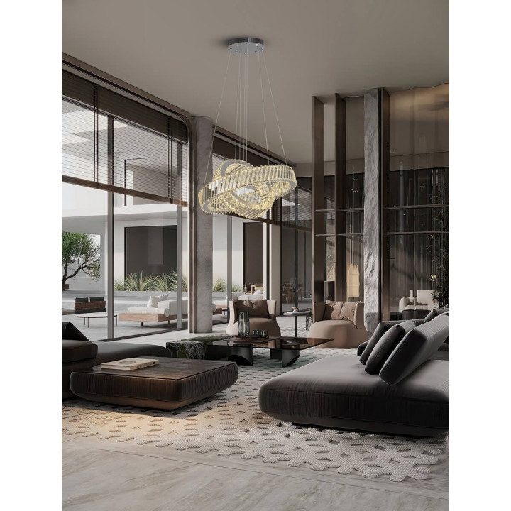 LUCES CANLIRA LE45155 lampa wisząca LED 3000K 2 okręgi