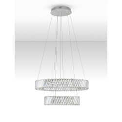 LUCES CANLIRA LE45155 lampa wisząca LED 3000K 2 okręgi