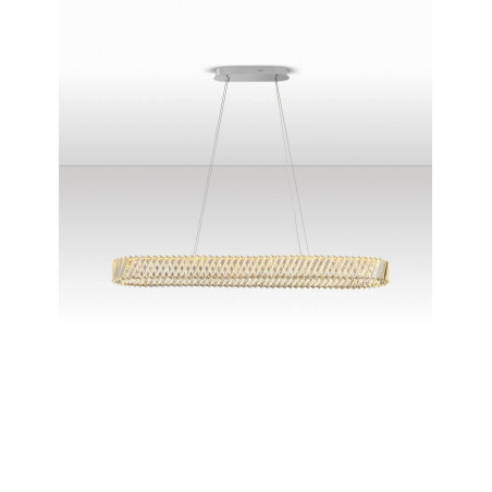 LUCES CANLIRA LE45157 LED pendant lamp 82W oblong shape