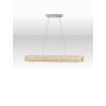 LUCES CANLIRA LE45157 LED pendant lamp 82W oblong shape